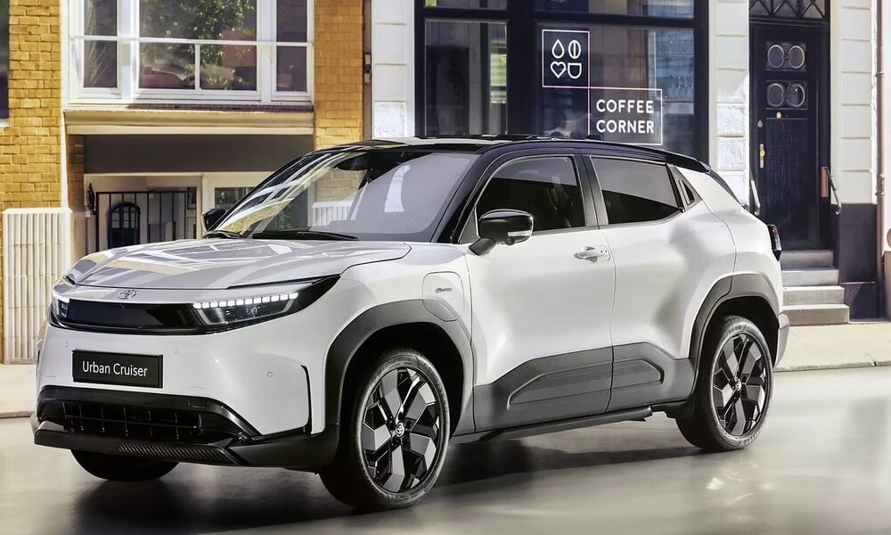 Der Urban Cruiser ist quasi der E-Zwilling des Bestsellers Yaris Cross. | © Toyota