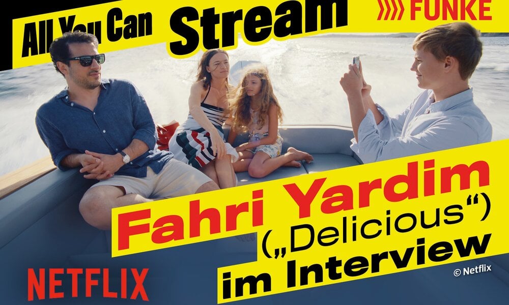 Exklusives Interview mit Fahri Yardim: Der „Jerks“-Star über seinen neuen Netflix-Thriller „Delicious“, zwei Arten von Schauspielern und warum ihn – seiner Meinung nach – keiner vom Drehteam mochte. | © Netflix