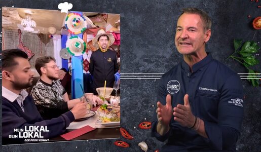 „Mein Lokal, Dein Lokal“-Profi ist entsetzt: Ex-Profi-Fußballer serviert kaltes Fleisch! | © KabelEins/Screenshot