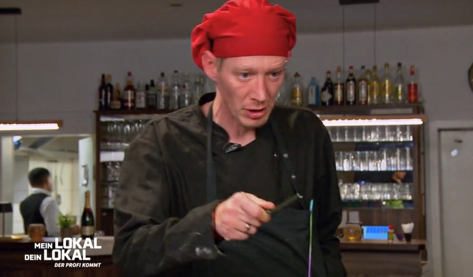 „Mein Lokal, Dein Lokal“: Frust am Finaltag – Plötzlich platzt dem Koch der Kragen! | © KabelEins/Screenshot