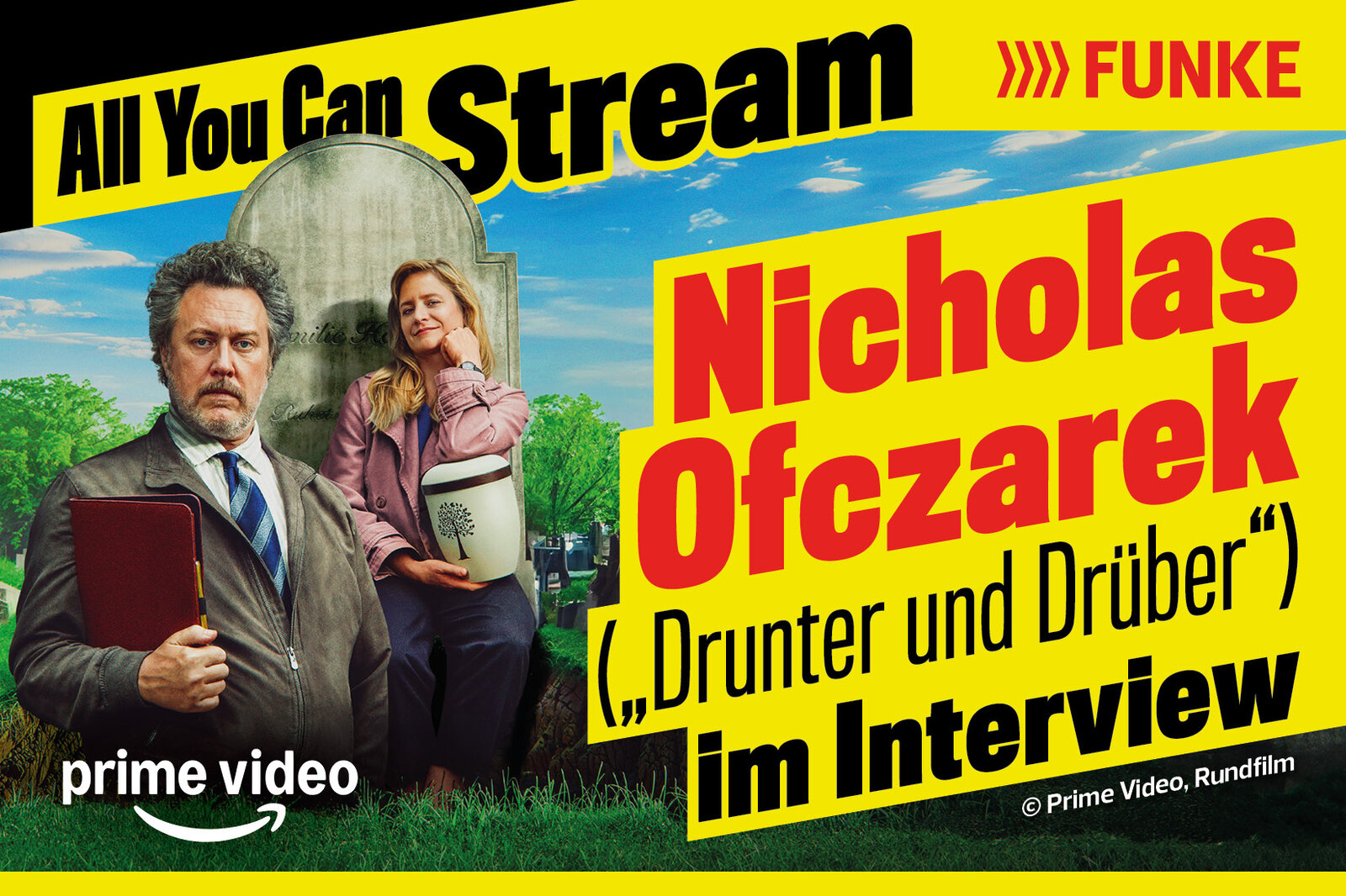 Nicholas Ofczarek im Podcast: „Ich muss keine Weltkarriere machen” | © Amazon Prime Video / Imago