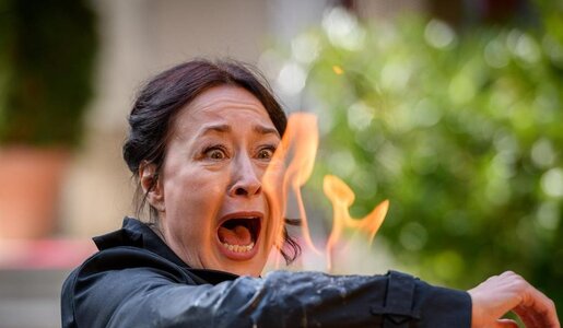 „Sturm der Liebe“: Plötzlich steht Sophia in Flammen! Was ist passiert? | © ARD/WDR/Christof Arnold