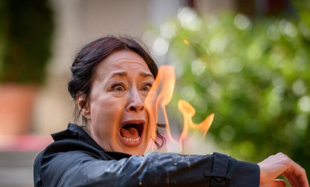 „Sturm der Liebe“: Plötzlich steht Sophia in Flammen! Was ist passiert? | © ARD/WDR/Christof Arnold