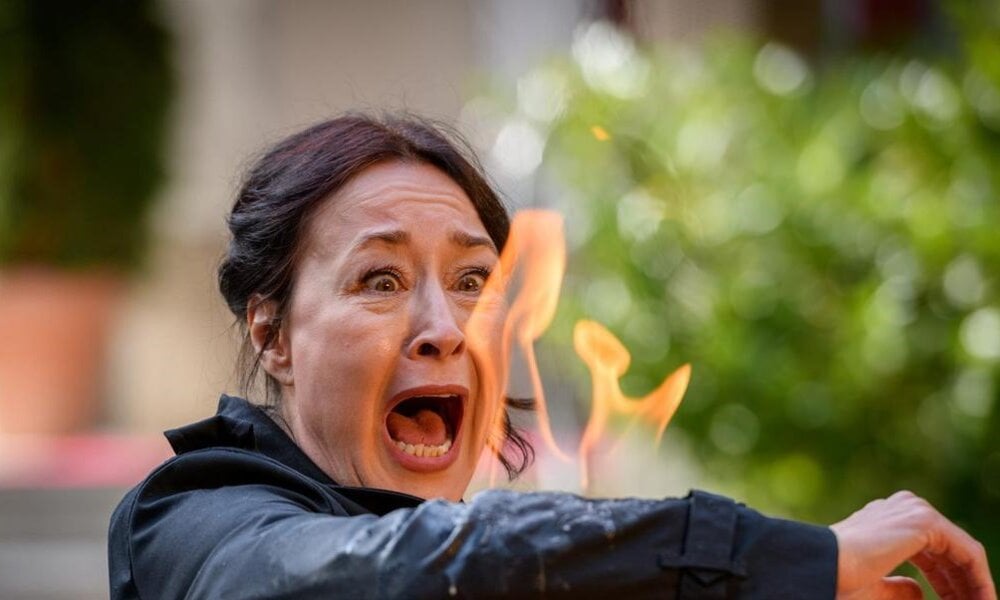 „Sturm der Liebe“: Plötzlich steht Sophia in Flammen! Was ist passiert? | © ARD/WDR/Christof Arnold