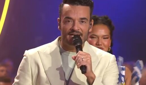 „Die Giovanni Zarrella Show“: Sandy Meyer-Wölden sorgt für emotionale Überraschung | © ZDF/Screenshot