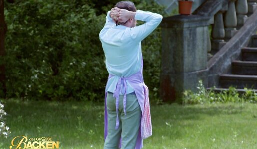 „Das große Backen“: „Ich kann nicht mehr!“ – Kandidat stürmt verzweifelt aus dem Backzelt | © Sat.1/Screenshot