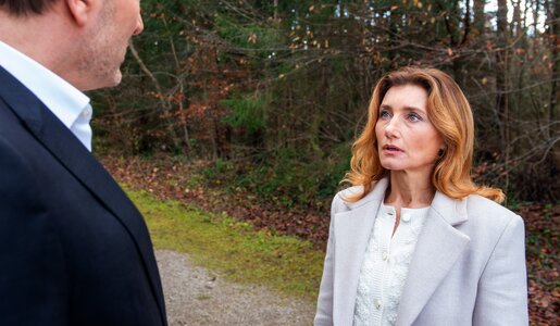 „Sturm der Liebe“: Kampf um den Fürstenhof! Christoph erpresst Alexandra | © RD/WDR/Christof Arnold