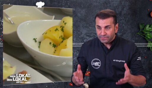 „Mein Lokal, Dein Lokal“: Rohes Essen? Profi Ali Güngörmüş ist entsetzt | © KabelEins/Screenshot