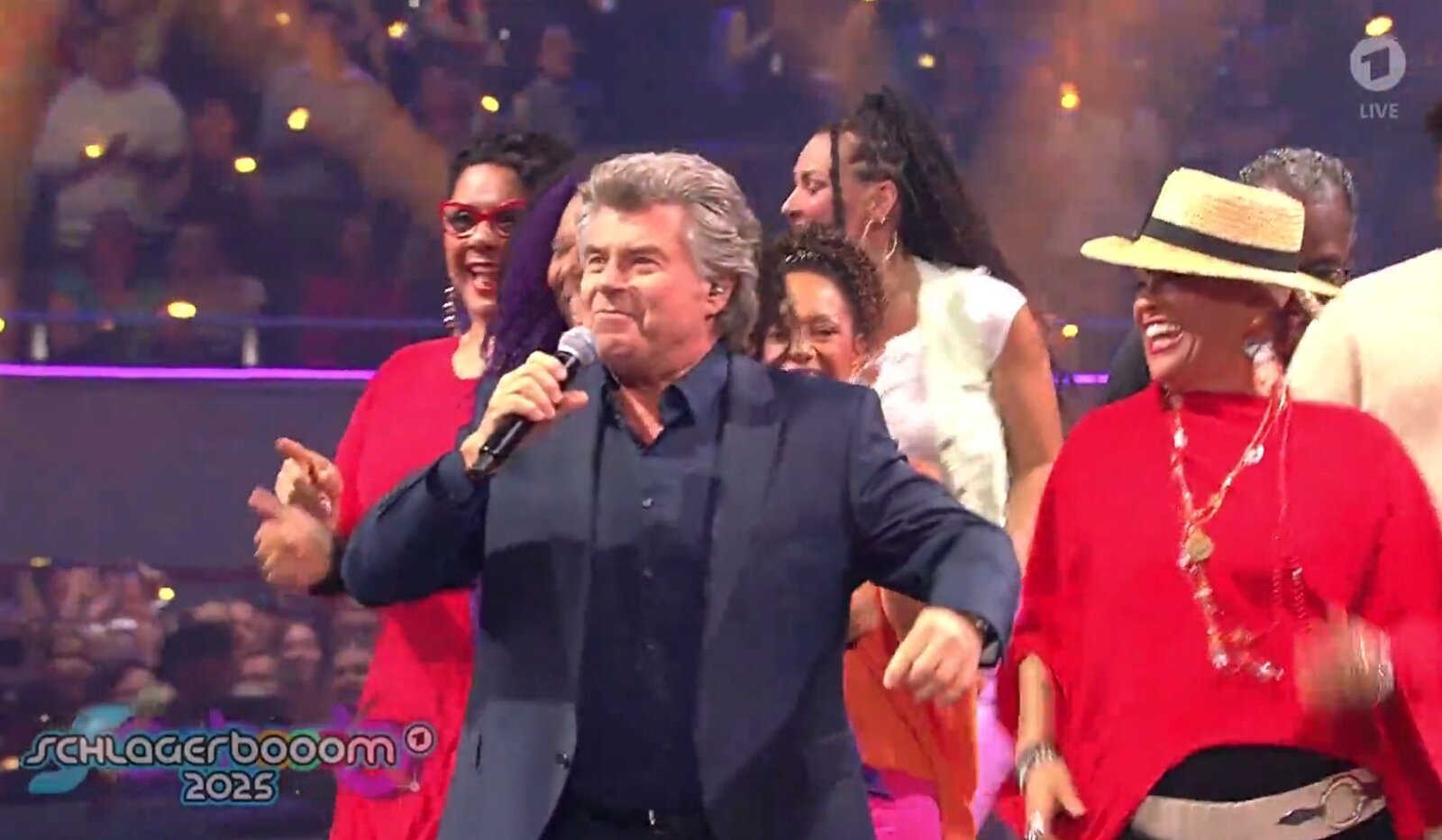 Ton-Panne beim „Schlagerbooom 2025“: Andy Borg verpatzt Auftritt | © DasErste/Screenshot