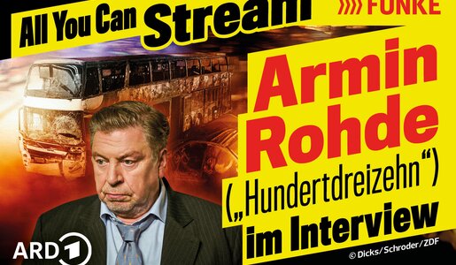 Armin Rohde: "Bin froh, dass ich nie auf eine Rolle festgenagelt wurde" | © TV DIGITAL