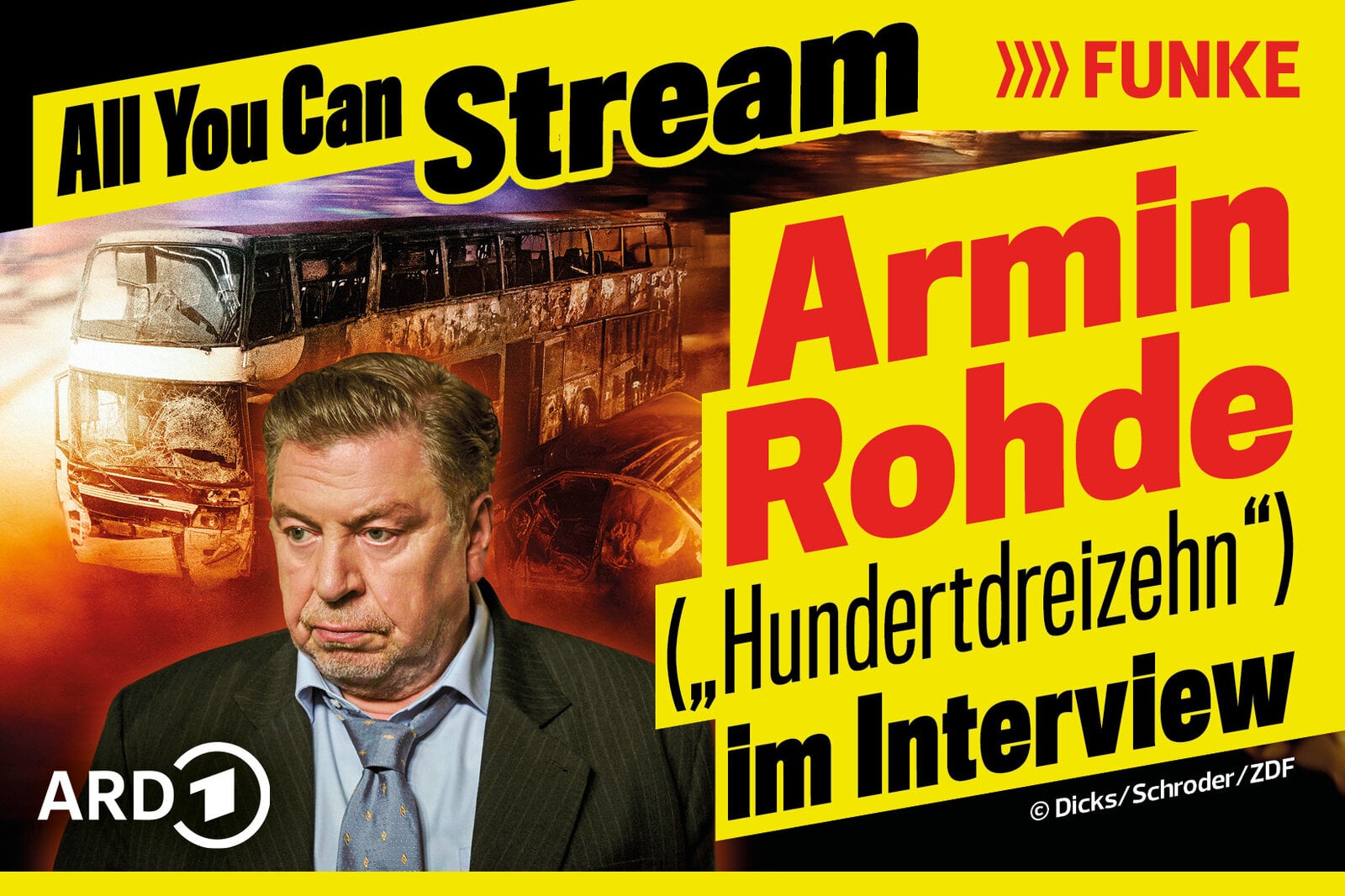 Armin Rohde: "Bin froh, dass ich nie auf eine Rolle festgenagelt wurde" | © TV DIGITAL