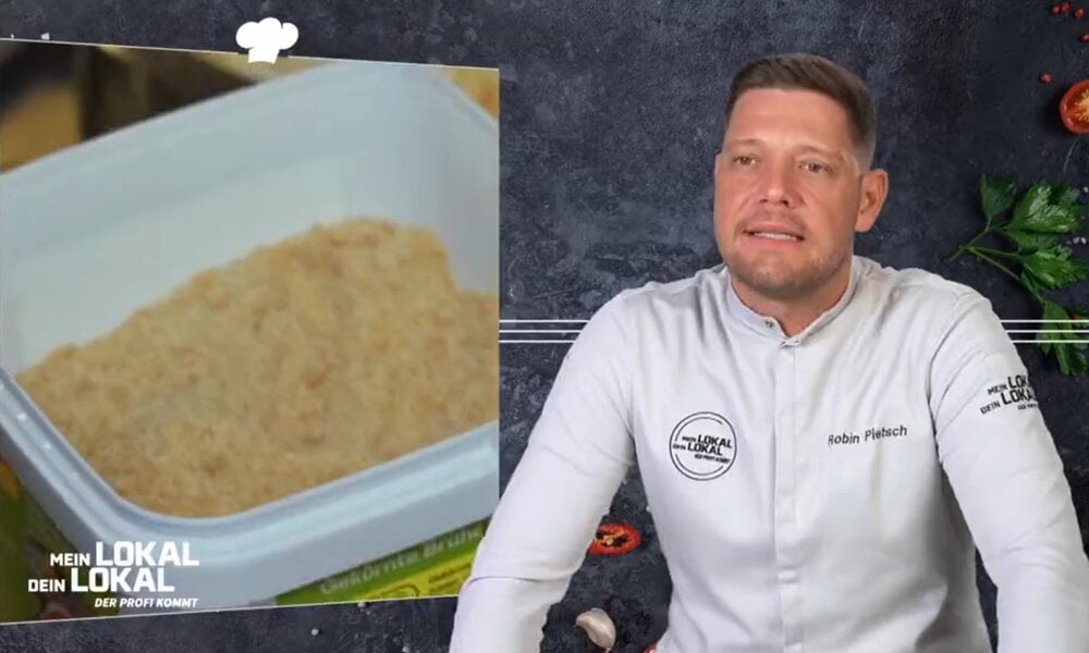 „Mein Lokal, Dein Lokal“-Profi entsetzt: „Alles Fertigkram!“ | © KabelEins/Screenshot