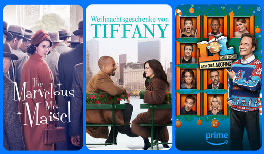 Collage von verschiedenen Amazon-Formaten | © Amazon Prime Video