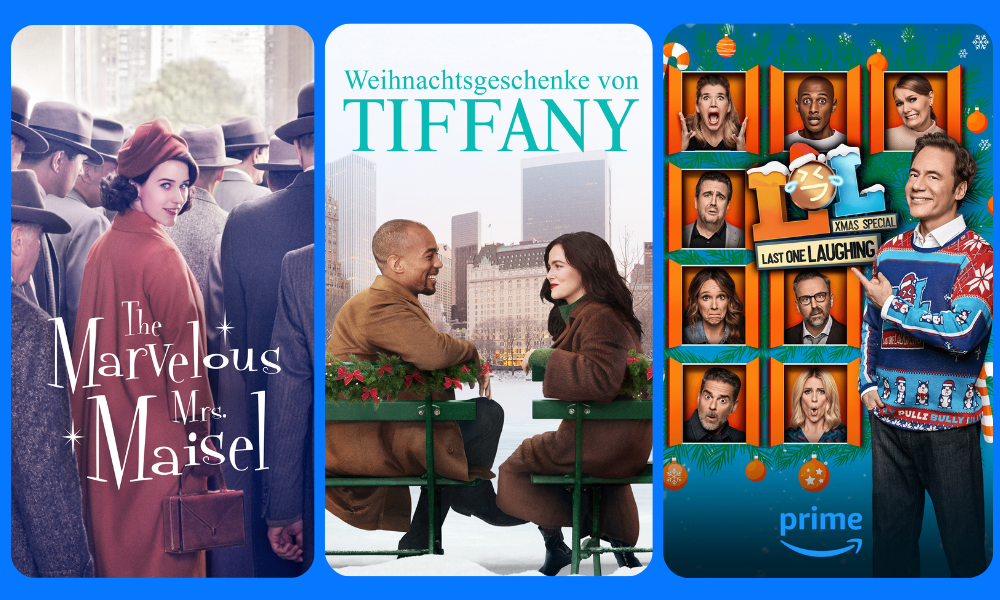 Collage von verschiedenen Amazon-Formaten | © Amazon Prime Video