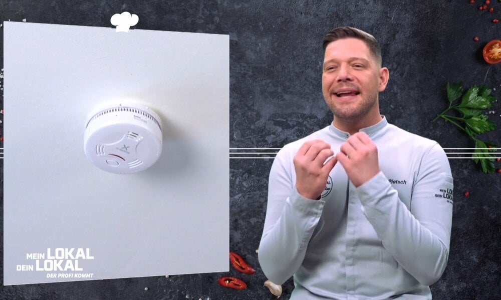 Feuer-Alarm bei „Mein Lokal, Dein Lokal“: Plötzlich geht der Feuermelder an | © KabelEins/Screenshot