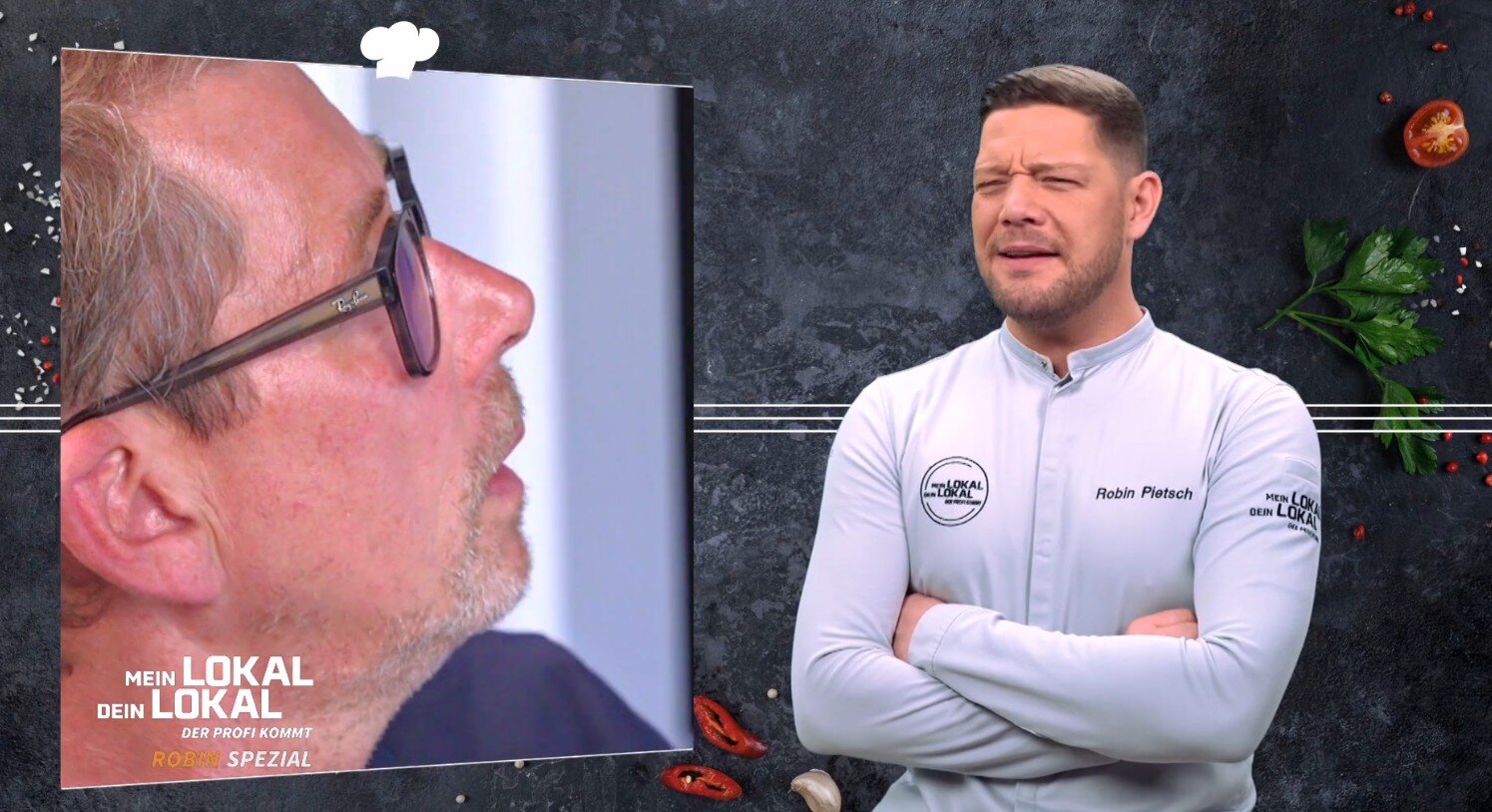 „Mein Lokal, Dein Lokal“: Gleichstand! Wochensieg hängt am Urteil von Robin Pietsch | © KabelEins/Screenshot