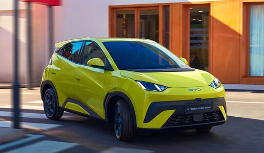 Den gelungenen Mini BYD Dolphin Surf gibt es mit bis zu 156 PS. | © BYD