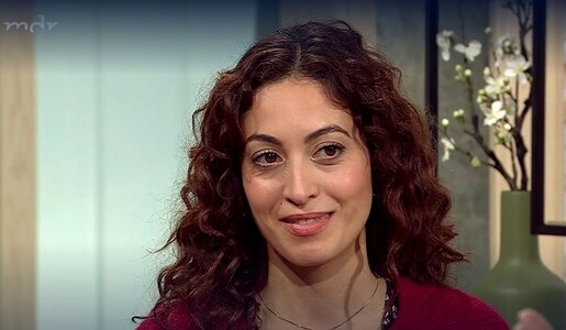 Sabrina Amali war zu Gast in "Gäste zum Kaffee". | © MDR