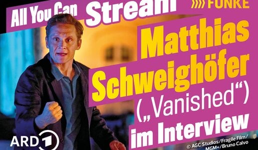 Matthias Schweighöfer auf dem Thumbnail für den Podcast ALL YOU CAN STREAM | © ARD / TVDIGITAL