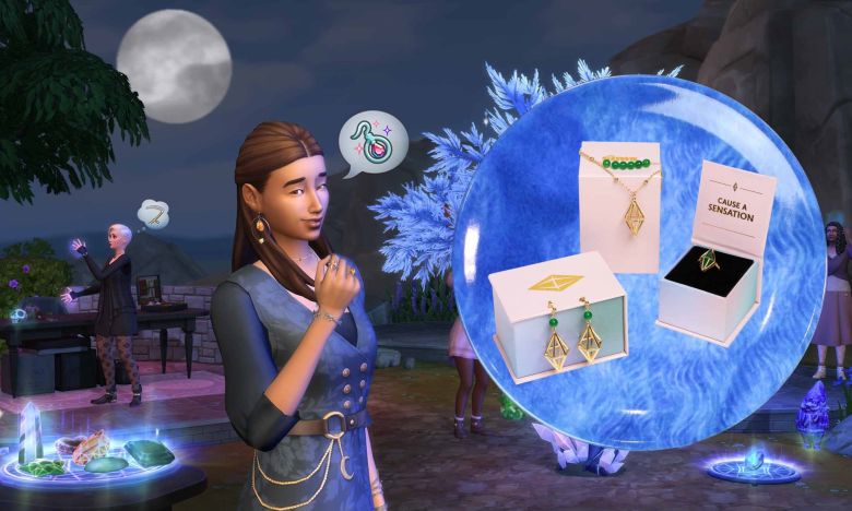 „Die Sims 4“ veröffentlicht Kristall-Pack und bringt echten Schmuck ins Spiel