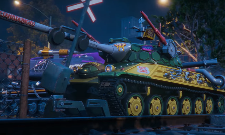 Ist das ein Scherz? Die Teenage Mutant Ninja Turtles stürmen World of Tanks