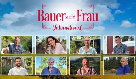 Die acht Kandidaten der 8. Staffel „Bauer sucht Frau International“ suchen die große Liebe | © RTL