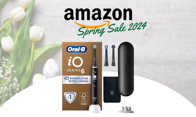 Elektrische Zahnbürste von Oral-B: Mit dem Amazon Spring Sale spart ihr 40 Prozent!
