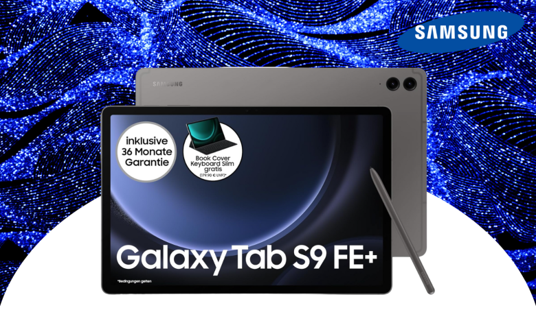 Großes Display, kleiner Preis: Galaxy Tab S9 FE+ jetzt zum Schnäppchenpreis!