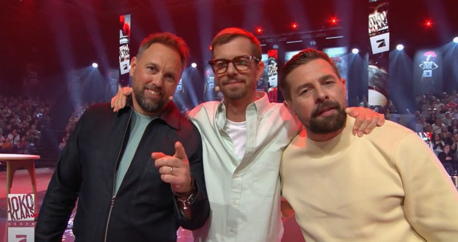 Premiere bei „Joko & Klaas gegen ProSieben“: Aus dem Duo wird erstmals ein Trio | © ProSieben