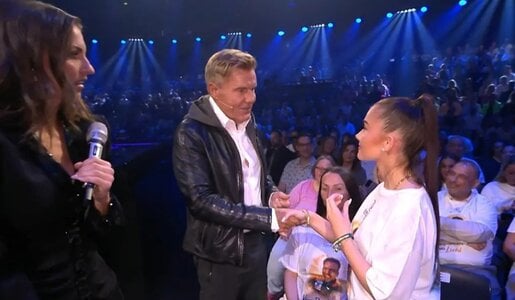 „DSDS“-Halbfinale: Dieter Bohlen gibt Menowin Fröhlichs Tochter noch eine Chance | © RTL