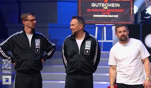„Joko & Klaas & Steven gegen ProSieben“: Heidi Klum muss warten! Trio holt sich 15 Minuten Sendezeit  | © ProSieben