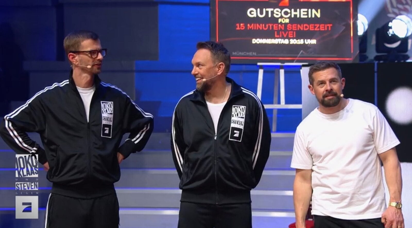 „Joko & Klaas & Steven gegen ProSieben“: Heidi Klum muss warten! Trio holt sich 15 Minuten Sendezeit  | © ProSieben