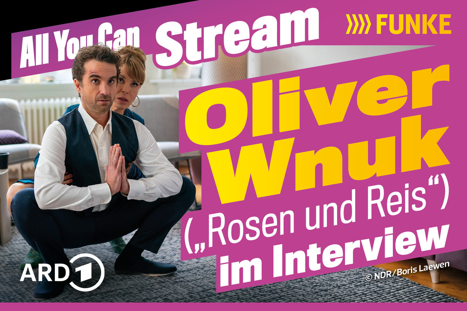 Oliver Wnuk im Podcast-Talk: „Diesen Rollentypus, den habe ich mir selbst geschaffen“ | © NDR / Boris Laewen