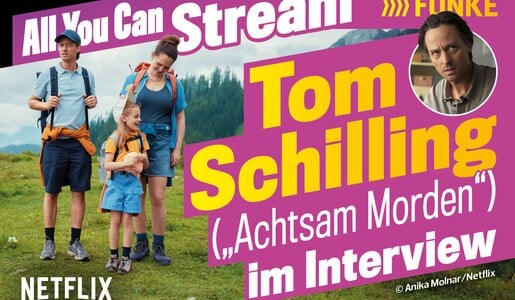 Tom Schilling auf dem ALL YOU CAN STREAM-Cover | © Anika Molnar/Netflix