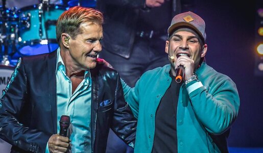 Dieter Bohlen ist 70 geworden - Pietro Lombardi (re.) feierte in Berlin mit - alles andere wäre auch eine Überraschung gewesen. | © Imago